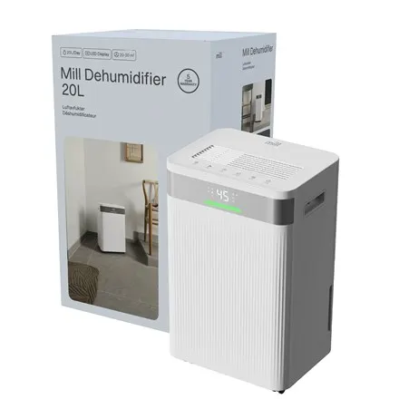 Mill, Dehumidifier, MDH20, Suitable for rooms up to 20-30 m2, Water tank capacity 4 L, White