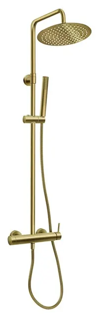 CIRICULUS SHOWER SET BRUSHED GOLD