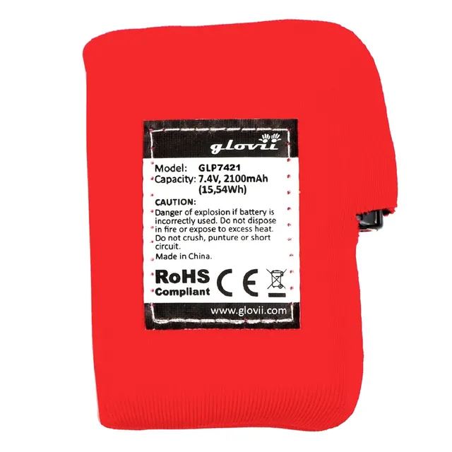 Akumulator Li-Poly 2100 mAh do ogrzewanych rękawic i czapki 7 4 V