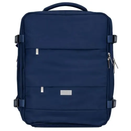 Plecak Biznesowo-Sportowy On-Board Free Size 40x20x30 cm 24L 3 Komory 11 Kieszeni Laptop 17” Camry Camry, granatowy