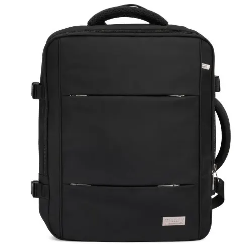 Plecak Biznesowo-Sportowy On-Board Free Size 40x20x30 cm 24L 3 Komory 13 Kieszeni Laptop 15 6 cali Camry Camry, czarny