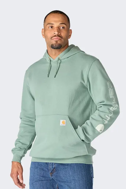 Bluza Carhartt Iconic K288 Logo GREEN SLATE (.K288.GN7.S006)