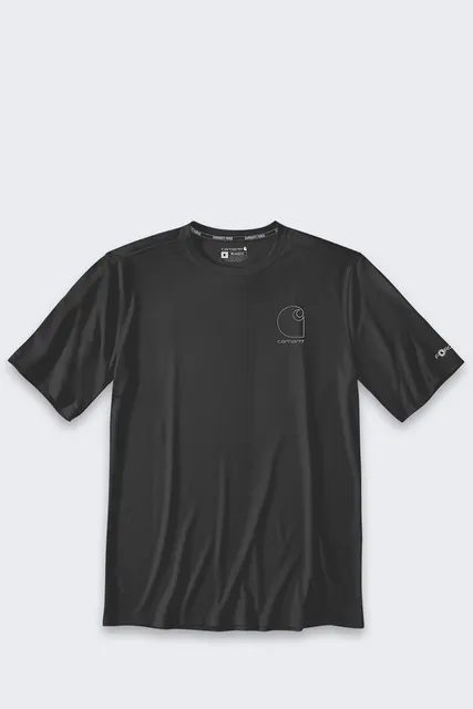 Koszulka Sun Defender Lightweight Logo SS Black (.107182.N04.S006)