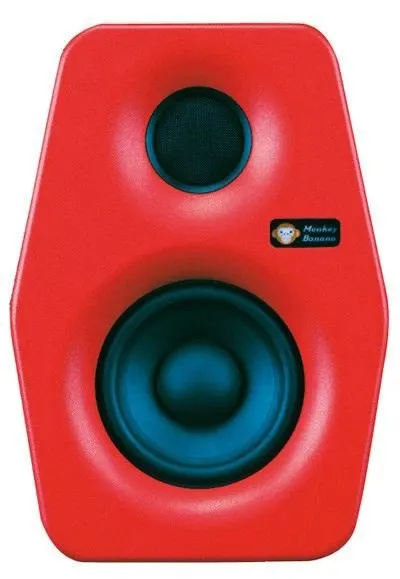 Monkey Banana Turbo 4 Red - aktywny monitor studyjny 4 czerwony 1 sztuka