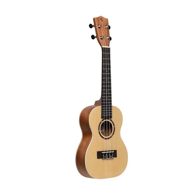 Stagg UC-30 SPRUCE - ukulele koncertowe ze świerkową płytą struny Aquila pokrowiec