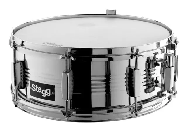 Stagg SDS-1455ST8/M - stalowy werbel 14 x 5 5 cala chromowany