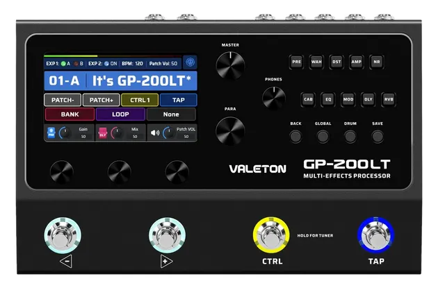 Valeton GP-200LT - procesor efektów i modeler wzmacniaczy