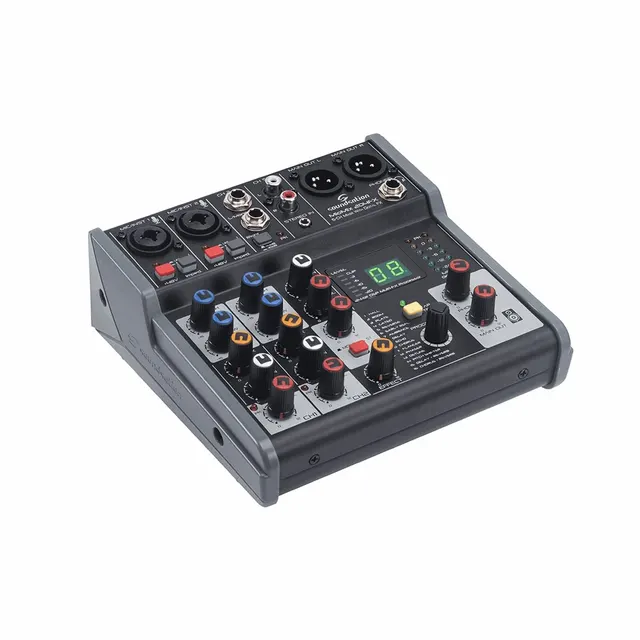 Soundsation MIOMIX 204FX - mikser audio 6-kanałowy