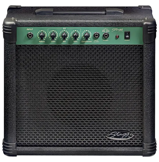 Stagg 20 BA EU - combo basowe 20 W RMS z regulacją kompresji
