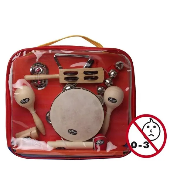 Stagg CPK-01 Kids Tune - zestaw drobnych instrumentów perkusyjnych od 3 lat