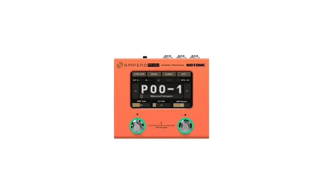 Hotone Ampero Mini MP-50OR Orange - multiefekt gitarowy i interfejs USB