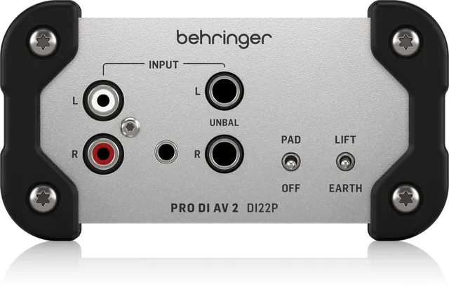 Behringer DI22P DI-box pasywny stereo