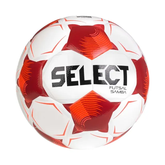 Piłka nożna Select Futsal Samba v26 FIFA Basic biało-czerwona 1021654 320010 4