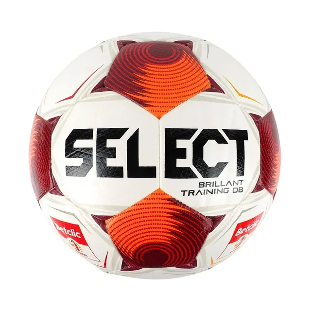 Piłka nożna Select Brillant Training DB Betclic 1 Liga v25 biało-pomarańczowa 1007848/121299 5