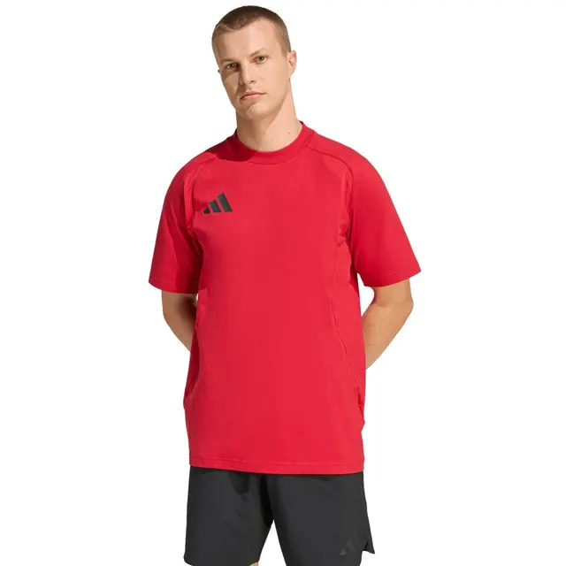 Koszulka męska adidas Tiro 26 Travel Tee czerwona KD1121 M