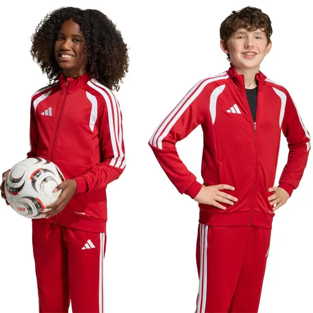 Bluza dla dzieci adidas Tiro 26 League Training czerwona JY7200 128cm
