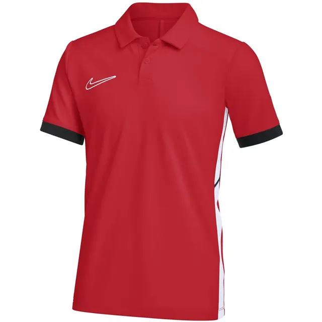 Koszulka dla dzieci Nike Dri-Fit Academy Polo czerwona FZ9763 657 XL