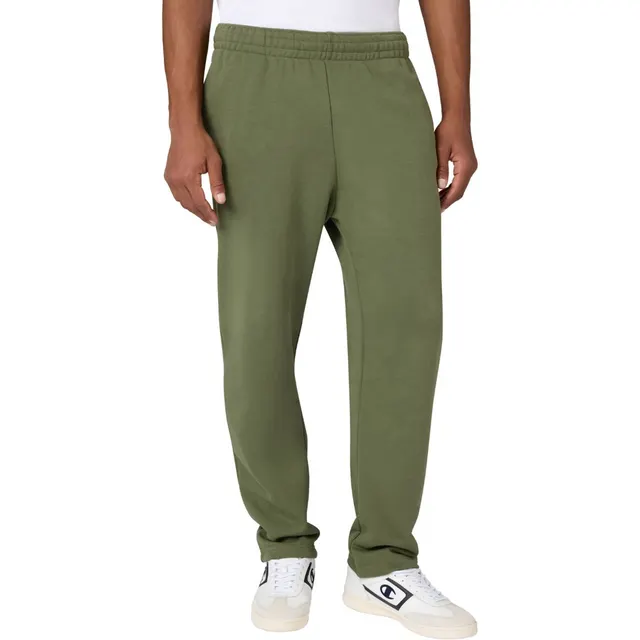 Spodnie męskie Champion Straight Hem Pants zielone 222179 GS156 XL