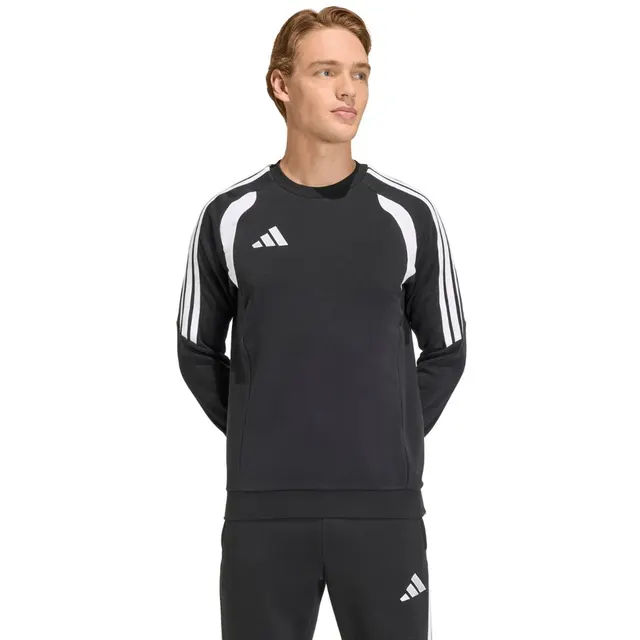 Bluza męska adidas Tiro 26 League Sweat Crew czarno-biała KF3413 S