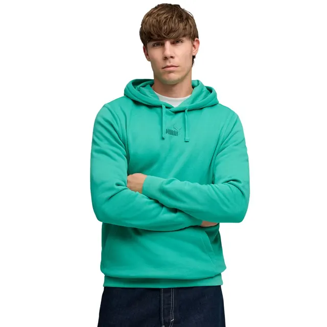 Bluza męska Puma ESS No.1 Logo Centered Hoodie zielona 692914 40 M