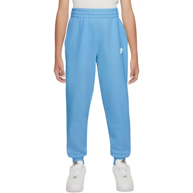 Spodnie dla dzieci Nike Sportswear Club Fleece jasnoniebieskie FD3008 497 XS