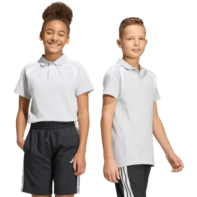 Koszulka dla dzieci adidas Tiro 26 League Polo szara KF3405 152cm