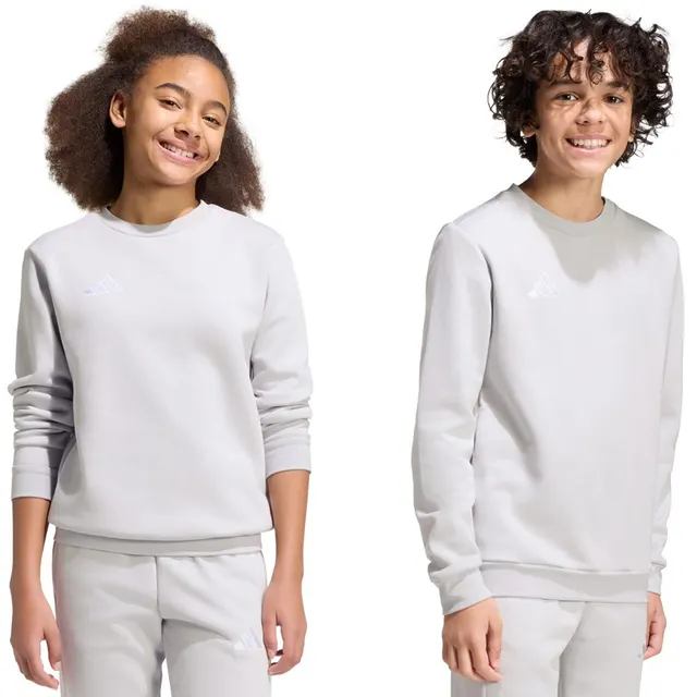 Bluza dla dzieci adidas Entrada 26 Sweat Top szara JZ6551 128cm