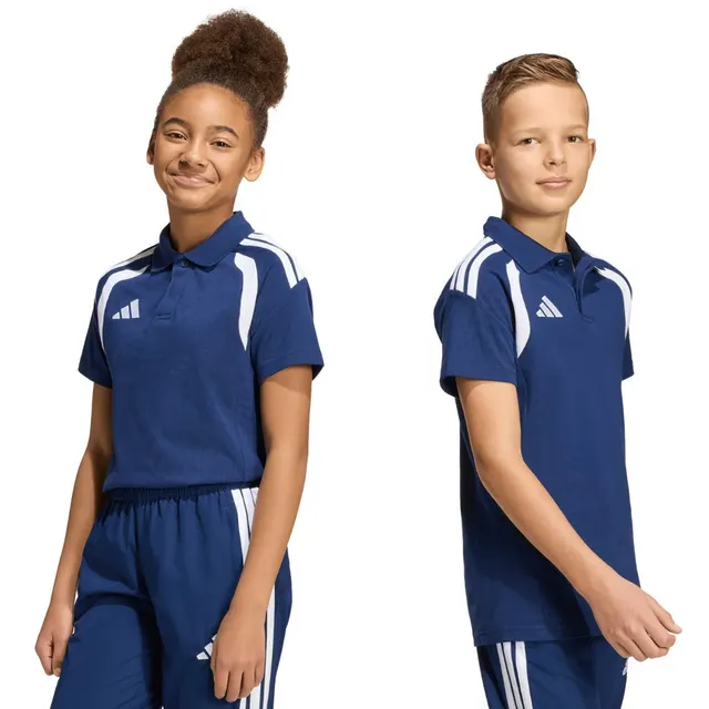 Koszulka dla dzieci adidas Tiro 26 League Polo granatowa KF3406 152cm