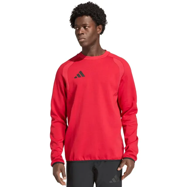 Bluza męska adidas Tiro 26 Travel Crew czerwona KD3324 M