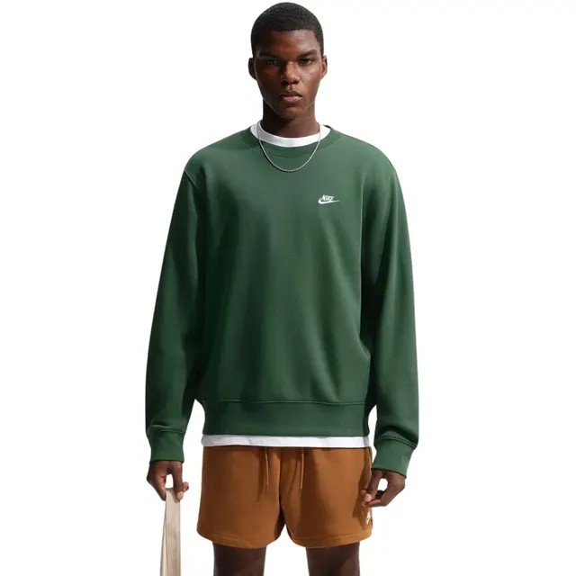 Bluza męska Nike Club BB zielona FN3886 323 2XL