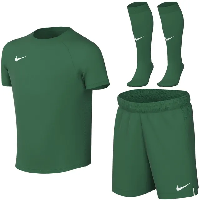 Komplet sportowy dla małych dzieci Nike Dri-Fit Park VIII zielony HV8260 302 M