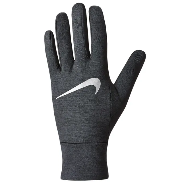 Rękawiczki damskie do biegania Nike Dri-Fit Fleece szare N1002577082 XS/S