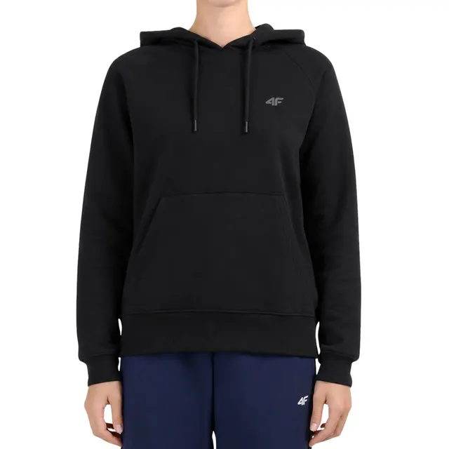 Bluza damska 4F F2536 głęboka czerń 4FWMM00TSWSF2536 20S L