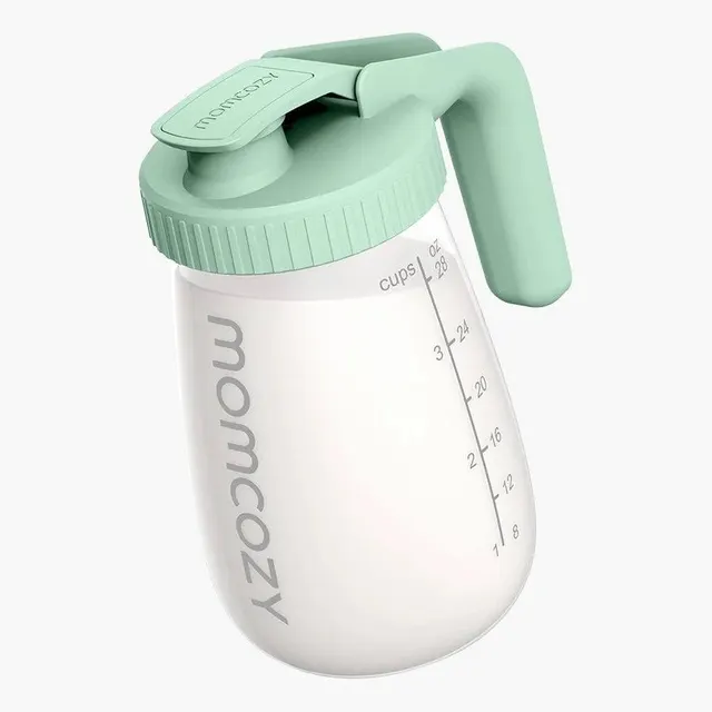 Momcozy GP01 Zielony, Pojemnik do przechowywania mleka matki 950ml.