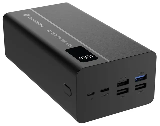 Powerbank GoGEN PB500001 50000 mAh USB-C PD 20W czarny
