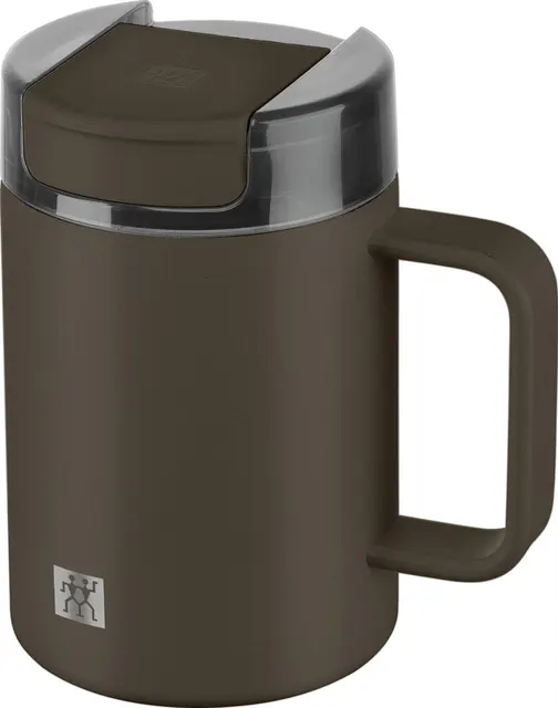 ZWILLING THERMO PLUS Kubek termiczny z uchwytem - 380ml brązowy