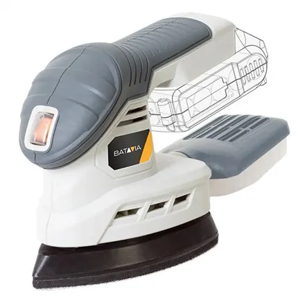 Batavia B.V., Cordless Detail Sander Without battery and charger - 18V