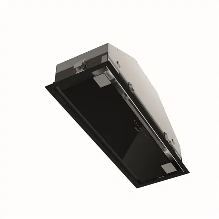 CATA GC DUAL 75 GBK/A, Hood, Canopy, Energy efficiency class A, Width 75 cm, Touch sensitive, 820 m3/h, LED, Black
