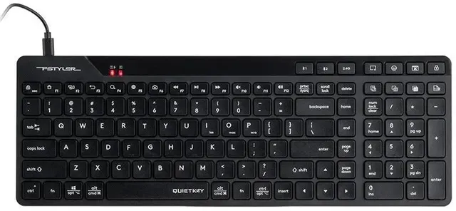 Klawiatura przewodowa A4tech FStyler FBK27CAS czarny