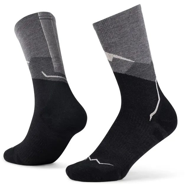 Skarpetki Buff MERINO LIGHTWEIGHT CREW SOCK LWC1 GRAPHITE S 36/38