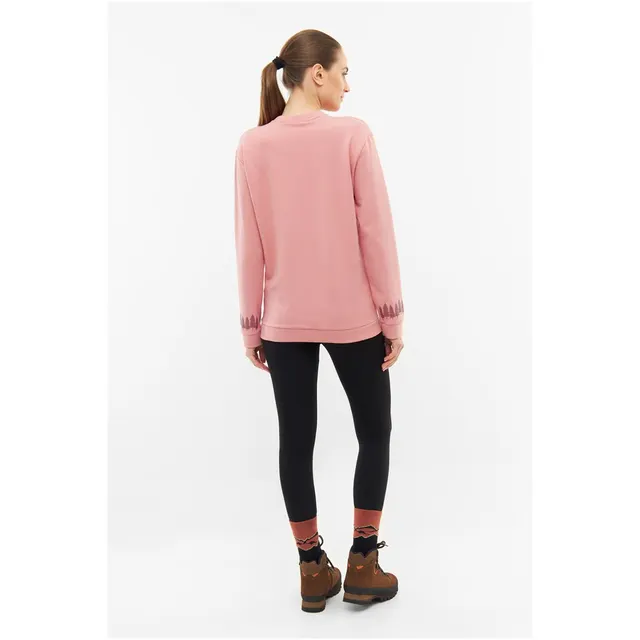 Bluza damska VIKING Escape Bamboo Lady różowa XS