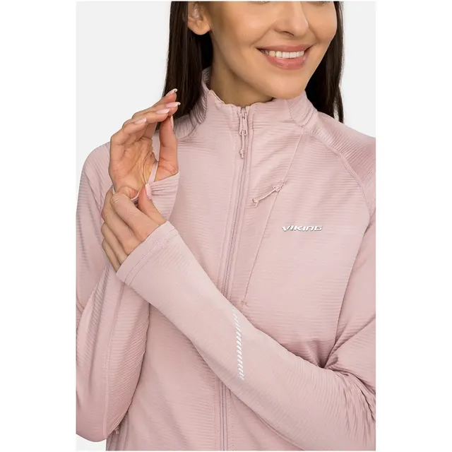 Bluza damska VIKING Birger Lady rozpinana różowa M