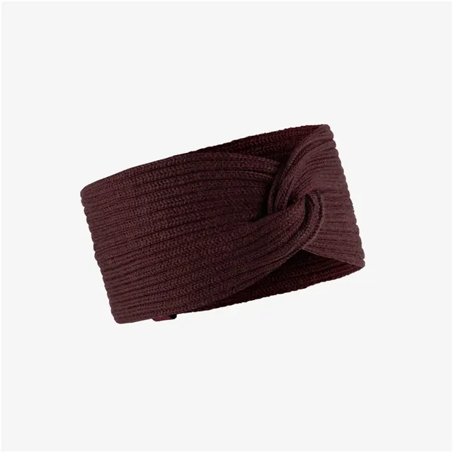 Opaska BUFF KNITTED HEADBAND NORVAL MAROON one size