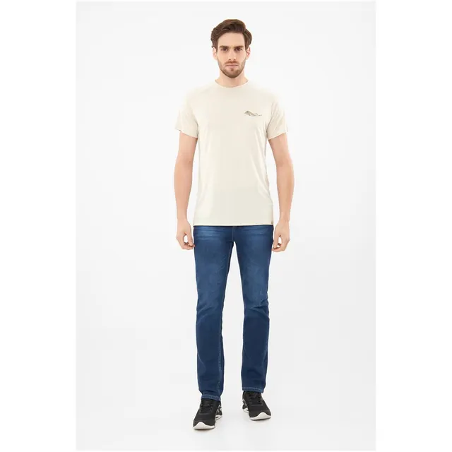T-shirt męski VIKING Likelo Man Bamboo beżowy M