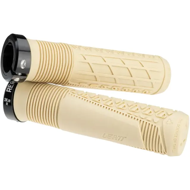 Gripy rowerowe LEATT Grips ReaFlex 6.0 Thin O29mm one size, Thin 29 mm, jasnobrązowy (Peanut)