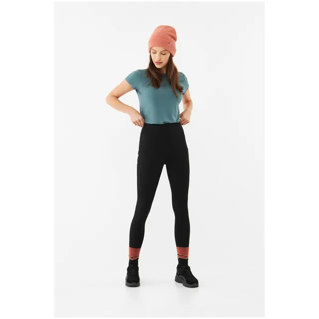 Legginsy damskie VIKING Lasala Lady Bamboo czarne M