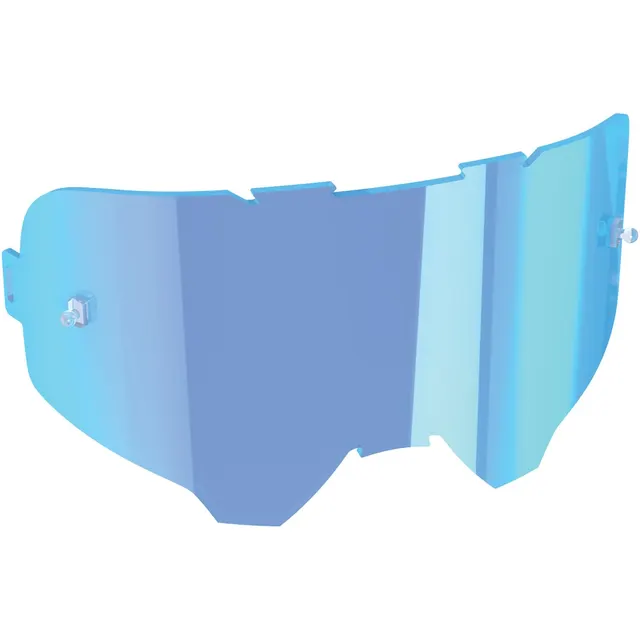Szyba do gogli rowerowych LEATT Lens Velocity Iriz one size, niebieska lustrzana (Iriz, 49% VLT)