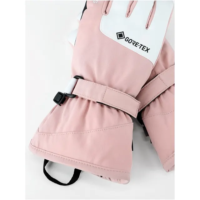 Rękawice narciarskie damskie VIKING Sherpa GTX 2.0 różowo białe 5