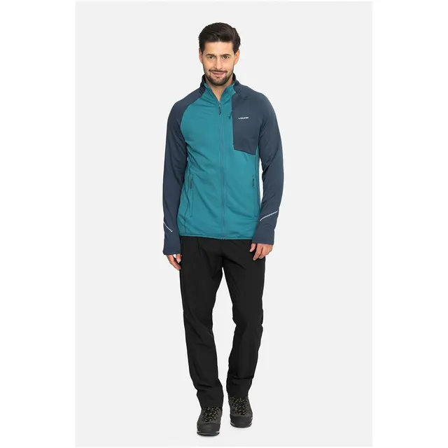 Bluza bez kaptura Viking Birger - blue/navy rozmiar: s