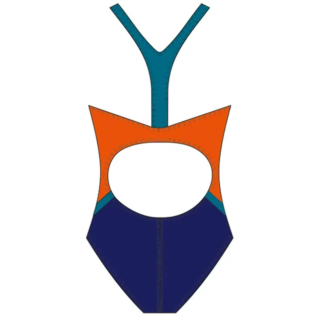 Strój kąpielowy dla dziewczynki Aquafeel Racer Back 116
